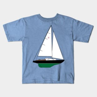 Pearson Ensign Sailboat Kids T-Shirt